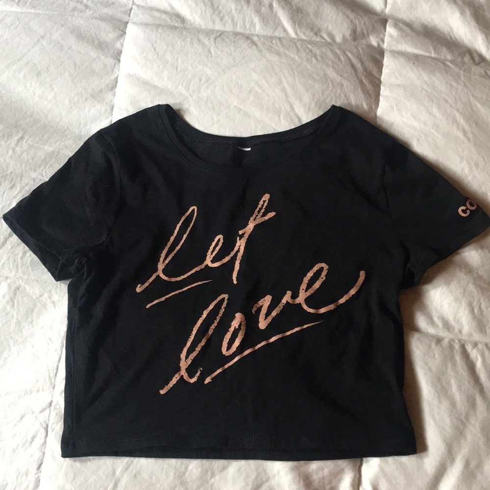 COMMON Let Love crop top
